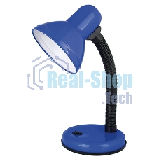 Светильник UF-301 С06 настол. 230В 60Вт син. Ultraflash 12357