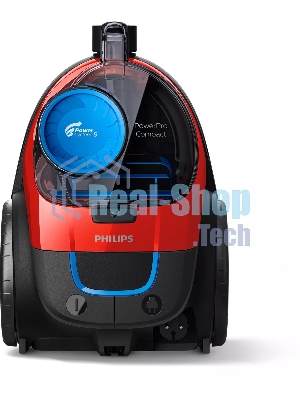 Пылесос Philips FC9330/09 красный/черный, 237/900 Вт, уборка сухая, пылесборник контейнер 1.5 л