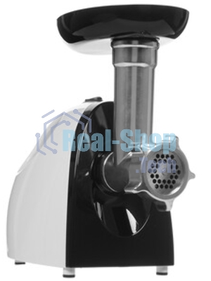 Мясорубка электрическая Atlanta ATH-3299 красный, 1800 Вт, 2.0 кг/мин, реверс, защита от перегрузки, насадки - 4