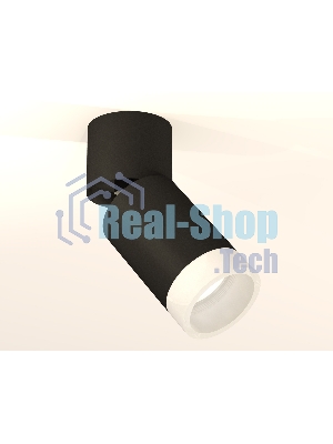 Светильник Ambrella Light XM6313082 SBK/BK/FR черный песок/черный/белый матовый MR16 GU5.3 (A2221, C6313, N6248)