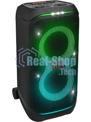Портативная акустика JBL PartyBox Stage 320 (1.0 2 x 120 Вт, Bluetooth, AUX, USB, 6.3 мм jack, RGb подсветка, IPX4, JBLPBSTAGE320UK)