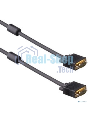 Кабель VGA Pro ExeGate EX-CC-PVGA-15M15M-30.0 (15M/15M, 30м, 2 фильтра, позолоченные контакты, экран)