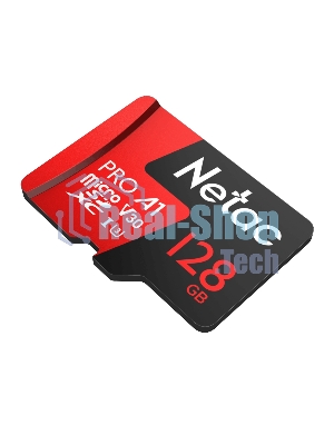 Флеш карта MicroSD card Netac P500 Extreme Pro 128Gb, retail version w/SD adapter