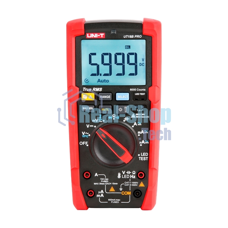 Мультиметр профессиональный UNI-T UT18B PRO