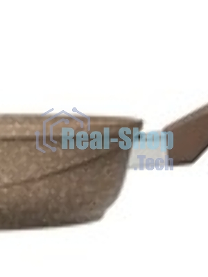 Сковорода Мечта с28806 Гранит brown 28 см, несъемная ручка стеклянная крышка