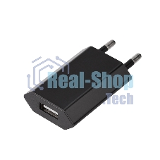 Сетевое зарядное устройство Rexant USB, 5V, 1 A, черный