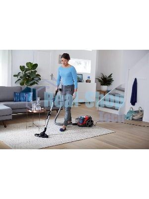 Пылесос Philips FC9330/09 красный/черный, 237/900 Вт, уборка сухая, пылесборник контейнер 1.5 л