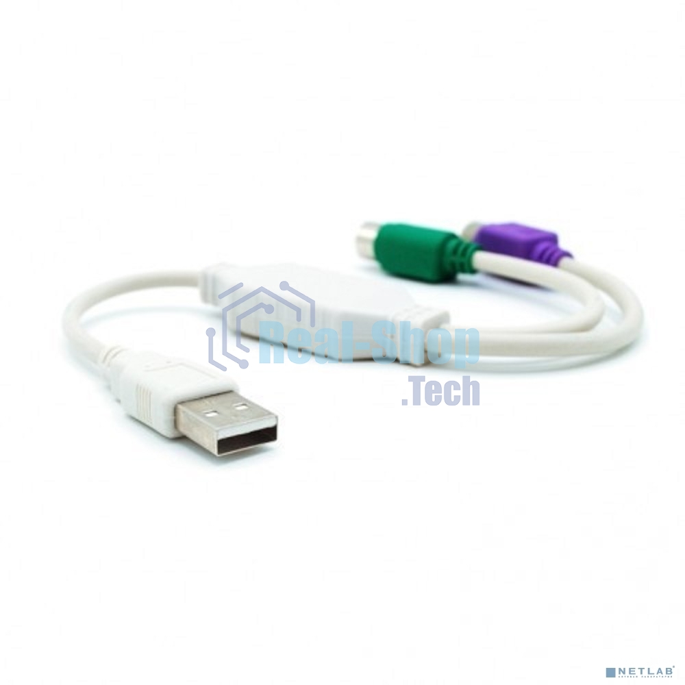Адаптер USB на 2 порта PS/2 KS-is Apst KS-011