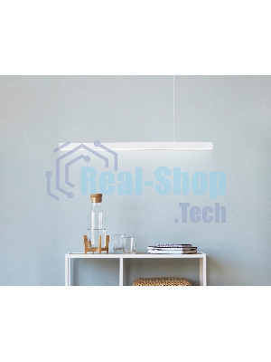 Трековый однофазный подвесной светодиодный светильник Ambrella light GL6783 WH белый LED 24W 4200K 600*22*1025