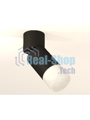 Светильник Ambrella Light XM6313083 SBK/BK/FR черный песок/черный/белый матовый MR16 GU5.3 (A2221, C6313, N6252)