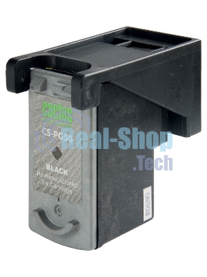 Картридж струйный Cactus CS-PG50 черный (18 мл) для Canon Pixma MP150/MP160/MP170/MP180/MP450/MP460/iP2200/MX300/MX310/JX200/JX210/JX210p/JX500/JX510/JX510P