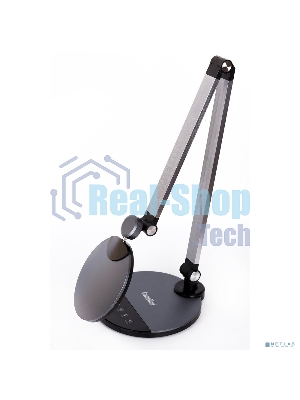 Светильник настольный Camelion KD-865 C48 черный металлик LED (10 Вт,230В,600 лм,сенс.рег.ярк и цвет.темп)