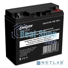 Батарея для ИБП ExeGate EP234540RUS HR 12-18/EXG12180 (12V 18Ah), клеммы под болт М5