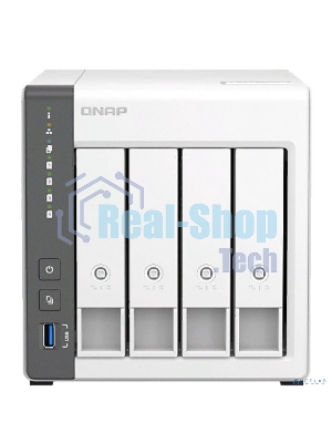 Сетевое хранилище NAS Qnap D4 (REV. C) 4-bay настольный Cortex-A55 RK3568B2