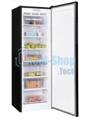 Морозильная камера Nordfrost DF 268 BAP, черный, 221л, 6 ящика