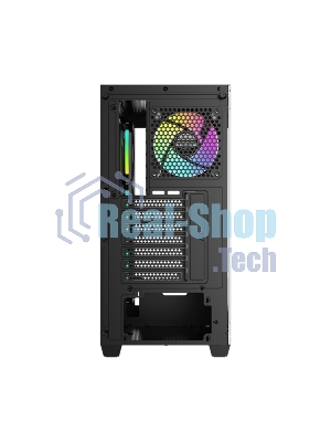Компьютерный корпус Ocypus Gaммa C72 BK ARGB ATX/win/black/4 ARGB fans/no PSU/Tempered Glass