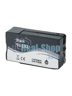 Картридж струйный Sakura 3JA30AE (№963XL Black) для HP, черный, 58 мл., 2000 к.