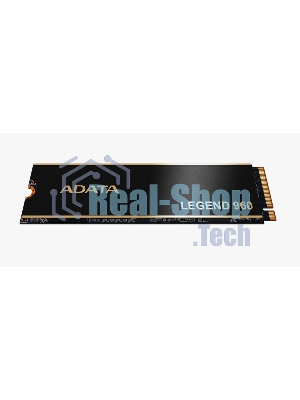 Накопитель SSD ADATA LEGEND 960, 4Tb, PCIe 4.0 x4, M.2 2280, NVMe, R/W 7400/6800, с радиатором