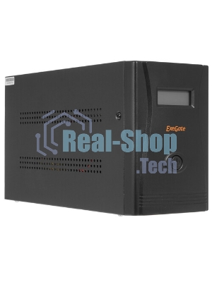 Источник бесперебойного питания ExeGate EP285484RUS SpecialPro Smart LLB-1000.LCD.AVR.C13.RJ.USB 1000VA/650W, LCD, AVR, 6*IEC-C13, RJ45/11, USB, черный