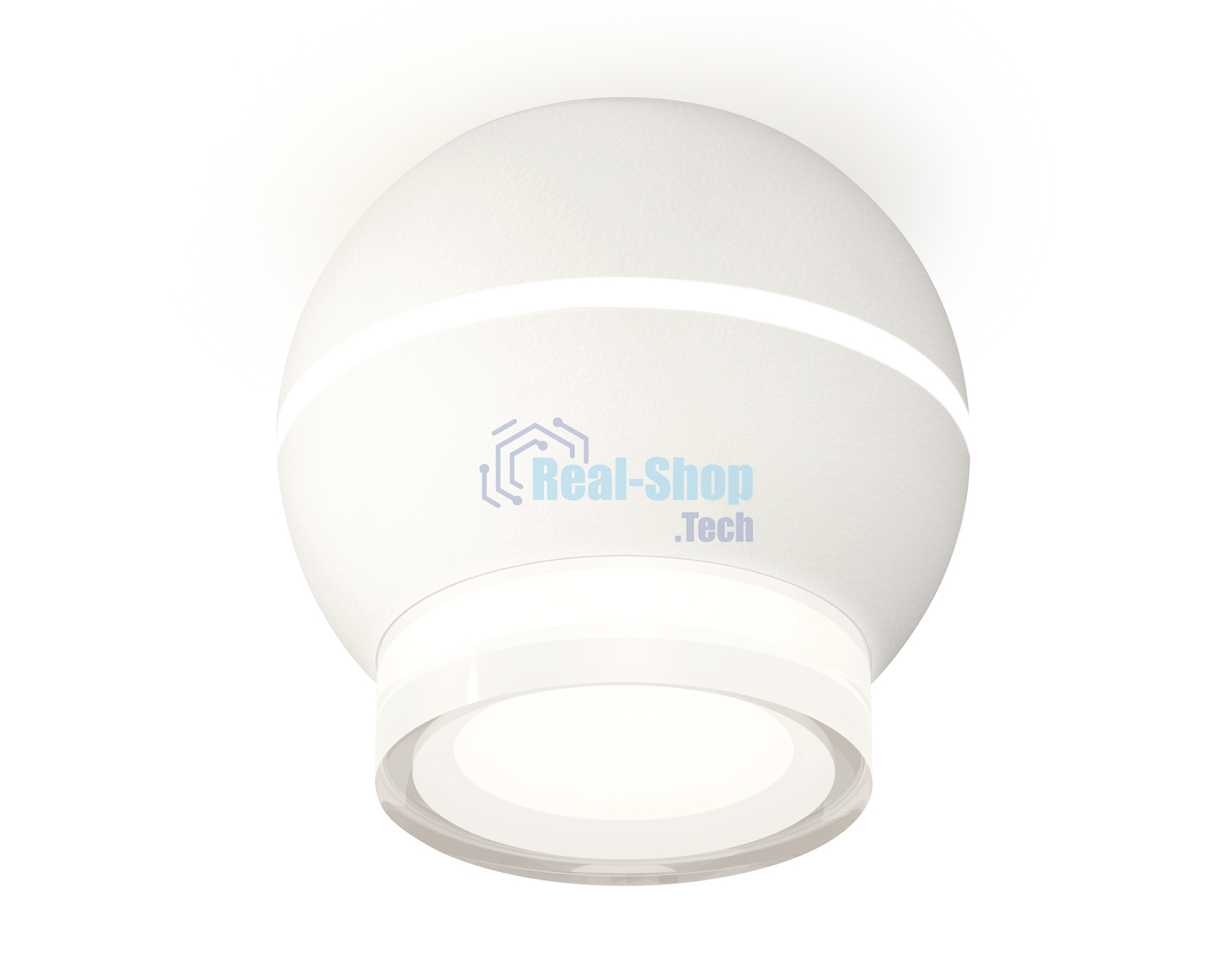 Светильник Ambrella Light XS1101042 SWH/FR/CL белый песок/белый матовый/прозрачный MR16 GU5.3 LED 3W 4200K (C1101, N7160)