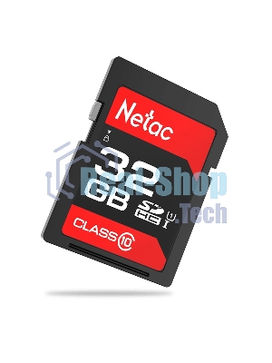 Флеш карта SDHC 32Gb Netac Class 10 UHS-I U1 P600 NT02P600STN-032G-R