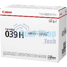 Картридж лазерный CANON CRG 039 HBK черный (25000 стр.) для Canon LBP-351