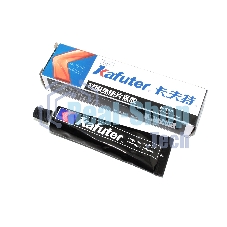 Высокотемпературный герметик силиконовый Kafuter K-586 черный 55 грамм
