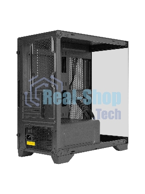 Компьютерный корпус Minitower ExeGate i3 SEA LE-NPX750 (mATX, БП 750NPX, 1хUSB+1хUSB 3.0, HD аудио, черный, передняя и боковая панели - закаленное стекло)