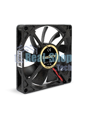 Вентилятор 24В DC ExeGate EX08015S2P-24 (80x80x15 мм, Sleeve bearing (подшипник скольжения), 2pin, 2500RPM, 30dBA)