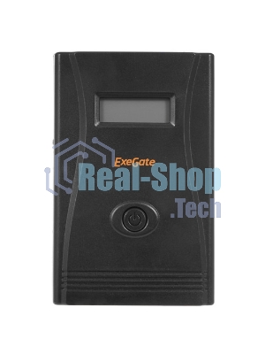 Источник бесперебойного питания ExeGate EP285484RUS SpecialPro Smart LLB-1000.LCD.AVR.C13.RJ.USB 1000VA/650W, LCD, AVR, 6*IEC-C13, RJ45/11, USB, черный