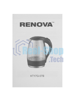 Чайник электрический Renova KT17G-07B