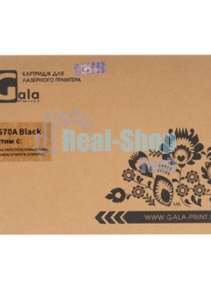 Картридж лазерный GalaPrint GP-Q2670A (№308A) черный (6000 стр) для HP Color LaserJet 3500/3550/3500n/3550n/3700/3700N/3700DN/3700DTN/3700DTNS