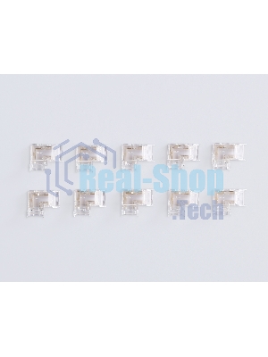 GS6891 Соединитель угловой COB RGB 12/24V для лент 10mm (4 конт.) (10шт)