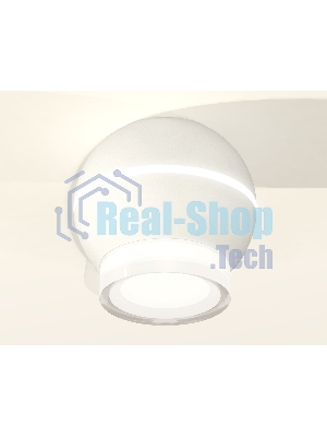 Светильник Ambrella Light XS1101042 SWH/FR/CL белый песок/белый матовый/прозрачный MR16 GU5.3 LED 3W 4200K (C1101, N7160)