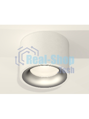 Светильник Ambrella Light XS7510023 SWH/MCH белый песок/хром матовый MR16 GU5.3 (C7510, N7013)