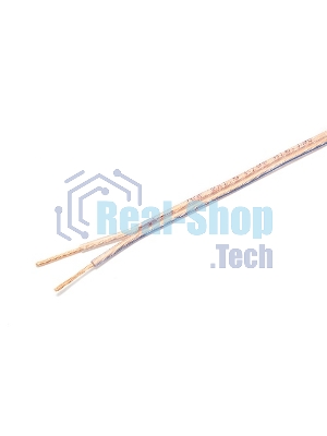 Акустический кабель Cablexpert CC-TC2x1,5-15M, прозрачный,  15 м, бухта