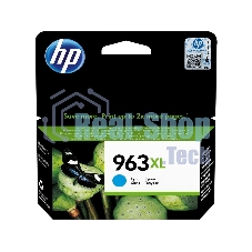 Картридж струйный HP 963XL 3JA27AE голубой увеличенной емкости (1600 стр) для HP OfficeJet Pro 9010, 9013, 9020, 9023