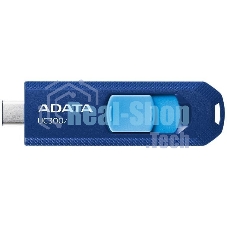 Флешка USB ADATA UC300 (ACHO-UC300-128G-RNB/BU), 128Gb, USB 3.2 Gen1, R/W 15/5, синий