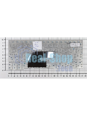 Клавиатура для ноутбука Asus Eee PC MK90H белая