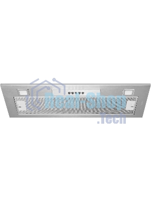 Встраиваемая вытяжка Kuppersberg Inlinea 70 X, 70 см, отвод/рециркуляция, 650 м3/ч, 3 скорости, KF-T (приобретается отдельно), нержавеющая сталь