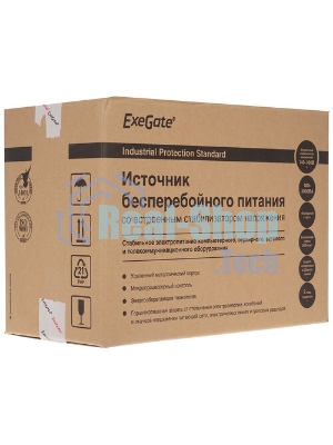 Источник бесперебойного питания ExeGate EP285484RUS SpecialPro Smart LLB-1000.LCD.AVR.C13.RJ.USB 1000VA/650W, LCD, AVR, 6*IEC-C13, RJ45/11, USB, черный