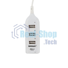 Разветвитель USB 2.0 Rexant на 4 порта белый