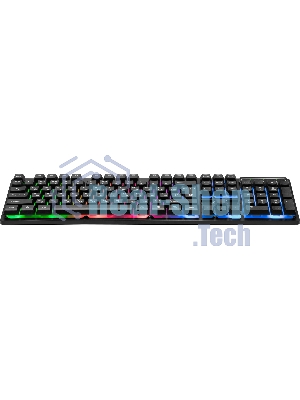 Клавиатура проводная Defender Arx GK-196L RU, USB, черный