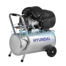 Компрессор поршневой Hyundai HYC 40250LMS масляный 400л/мин 50л 2200Вт серебристый/черный