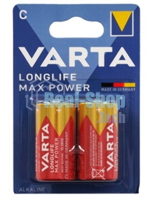 Батарейка VARTA LONGLIFE MAX P. C бл. 2