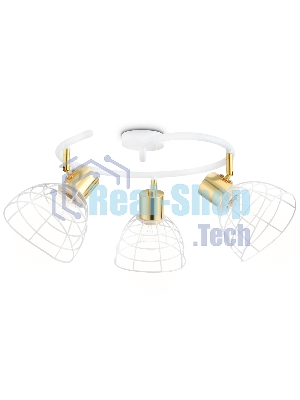 Светильник Ambrella light TR8605/3 WH/GD белый/золото E27*3 max 40W D325*230