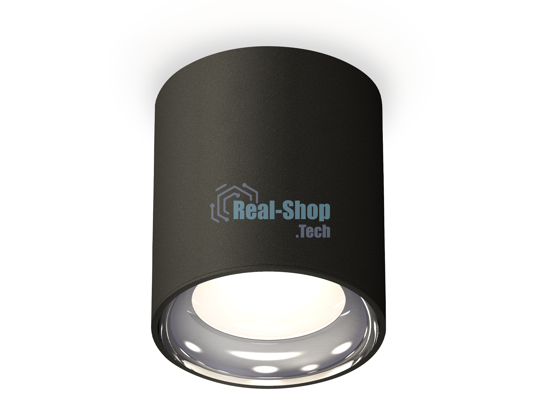 Светильник Ambrella Light XS7422011 SBK/PSL черный песок/серебро полированное MR16 GU5.3 (C7422, N7023)