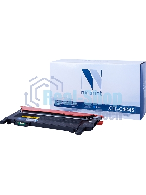Картридж лазерный NVPrint совместимый Samsung CLT-C404S Cyan для SL-C430/C430W/C480/C480W/C480FW (1000k)