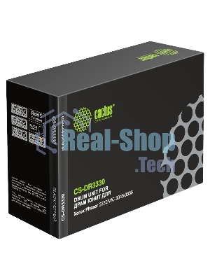 Блок фотобарабана Cactus 101R00555 CS-DR3330 черный ч/б:30000 стр. для Ph 3330/WC 3345/3335 Xerox