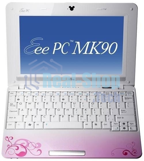 Клавиатура для ноутбука Asus Eee PC MK90H белая